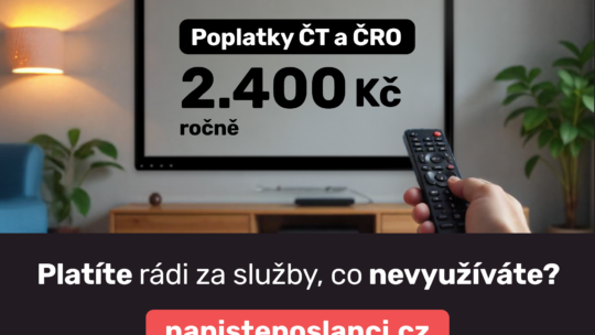 TZ Poslední šance zamezit navýšení koncesionářských poplatků? Kampaň NAPISTEPOSLANCI.CZ 